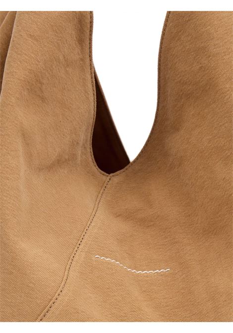 japanese draped bag woman caramel MM6 MAISON MARGIELA | SB5WC0019 P7254T2155